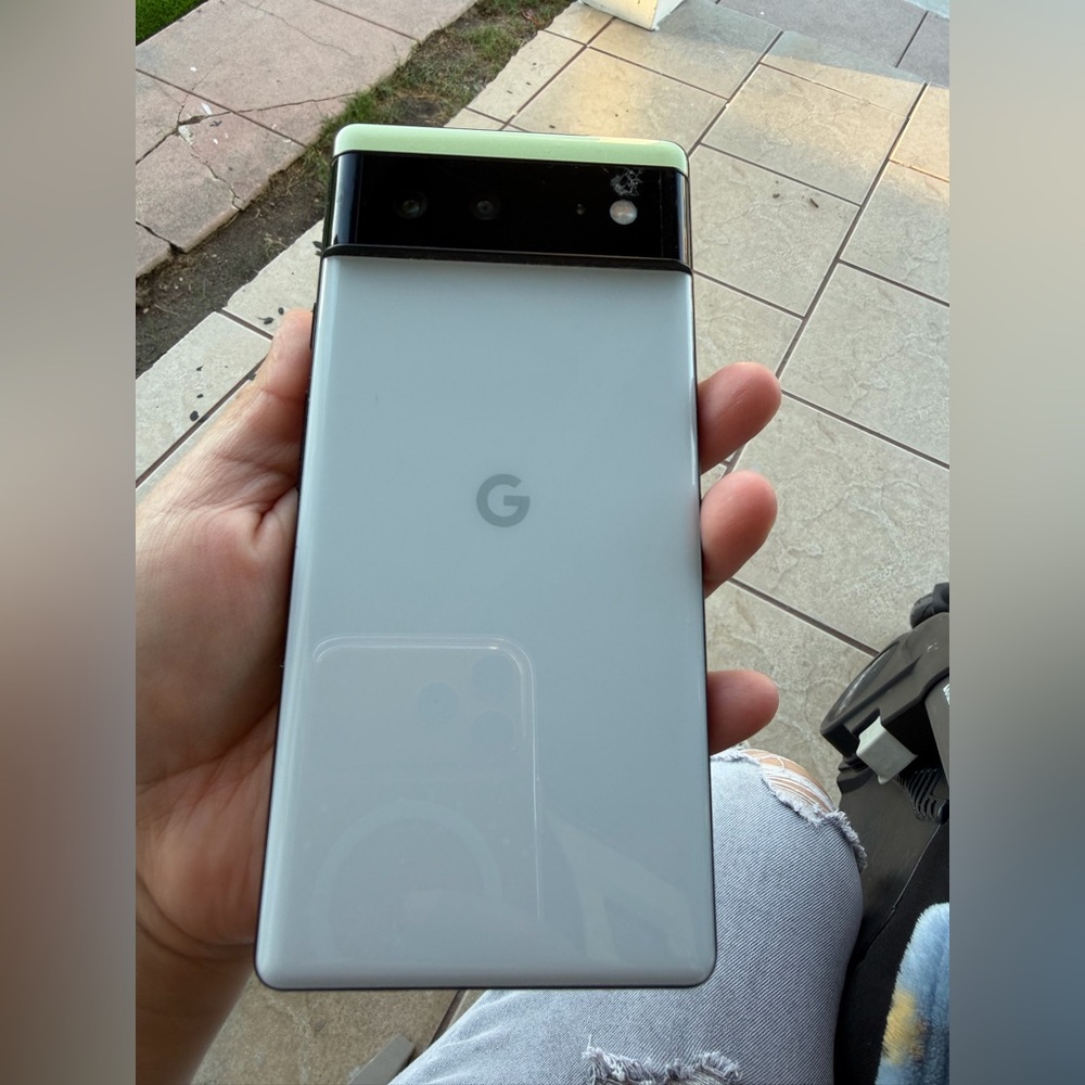 Google Cell Phone - Black and Cream